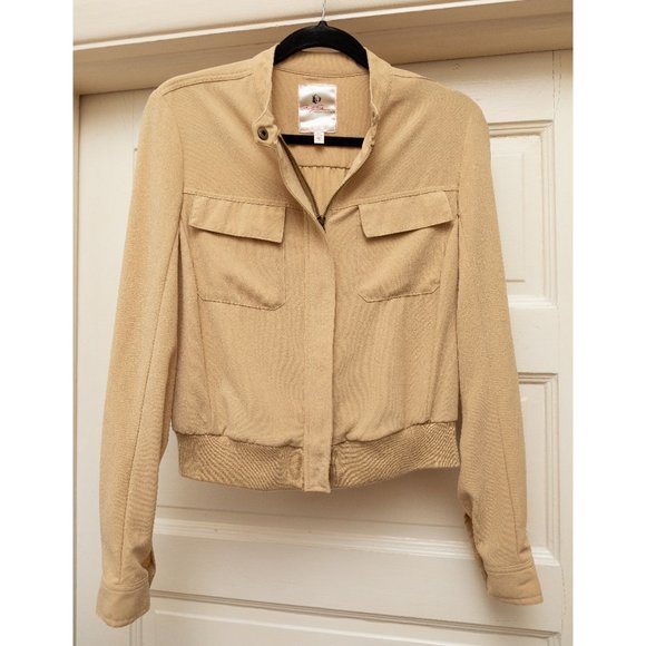 Long Sleeve Crop Marilyn Monroe Brand ZipUp Jacket - Picture 4 of 5